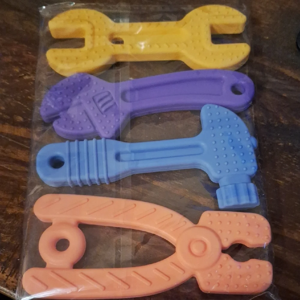 Infant Teethers - Colorful Kids Tool Set- New In Package - Picture 1 of 1